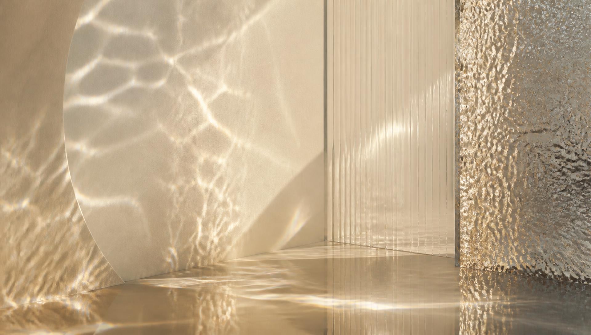 Soft light across a quiet architectural surface
